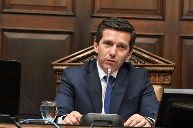 El presidente de la Cámara de Diputados, Andrés Lombardi. Foto: ALF PONCE MERCADO / MDZ