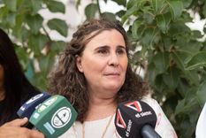 La ministra habló de los coseguros Foto: Gobierno de Mendoza