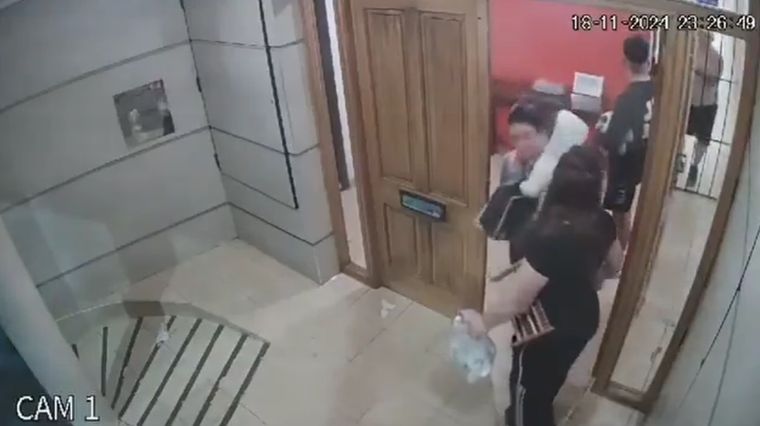 La Policía de la Provincia de Buenos Aires detuvo al agresor. Foto: Captura de pantalla