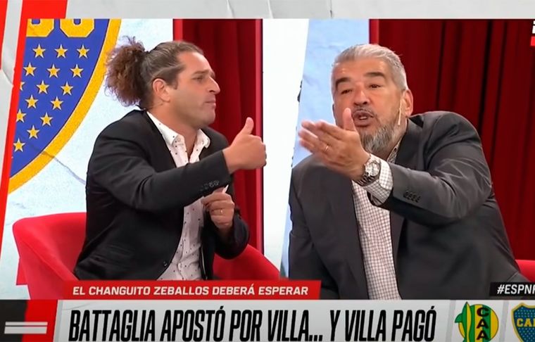 Manusovich y el Chavo Fucks tuvieron una fuerte pelea en el programa del jueves.