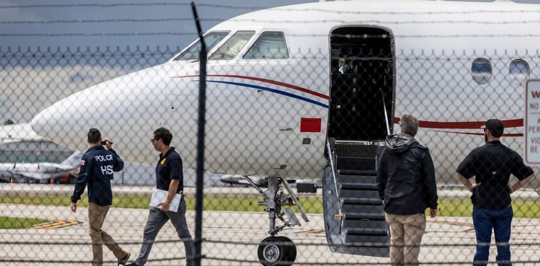 El avión privado de Nicolás Maduro. El avión privado de Nicolás Maduro.