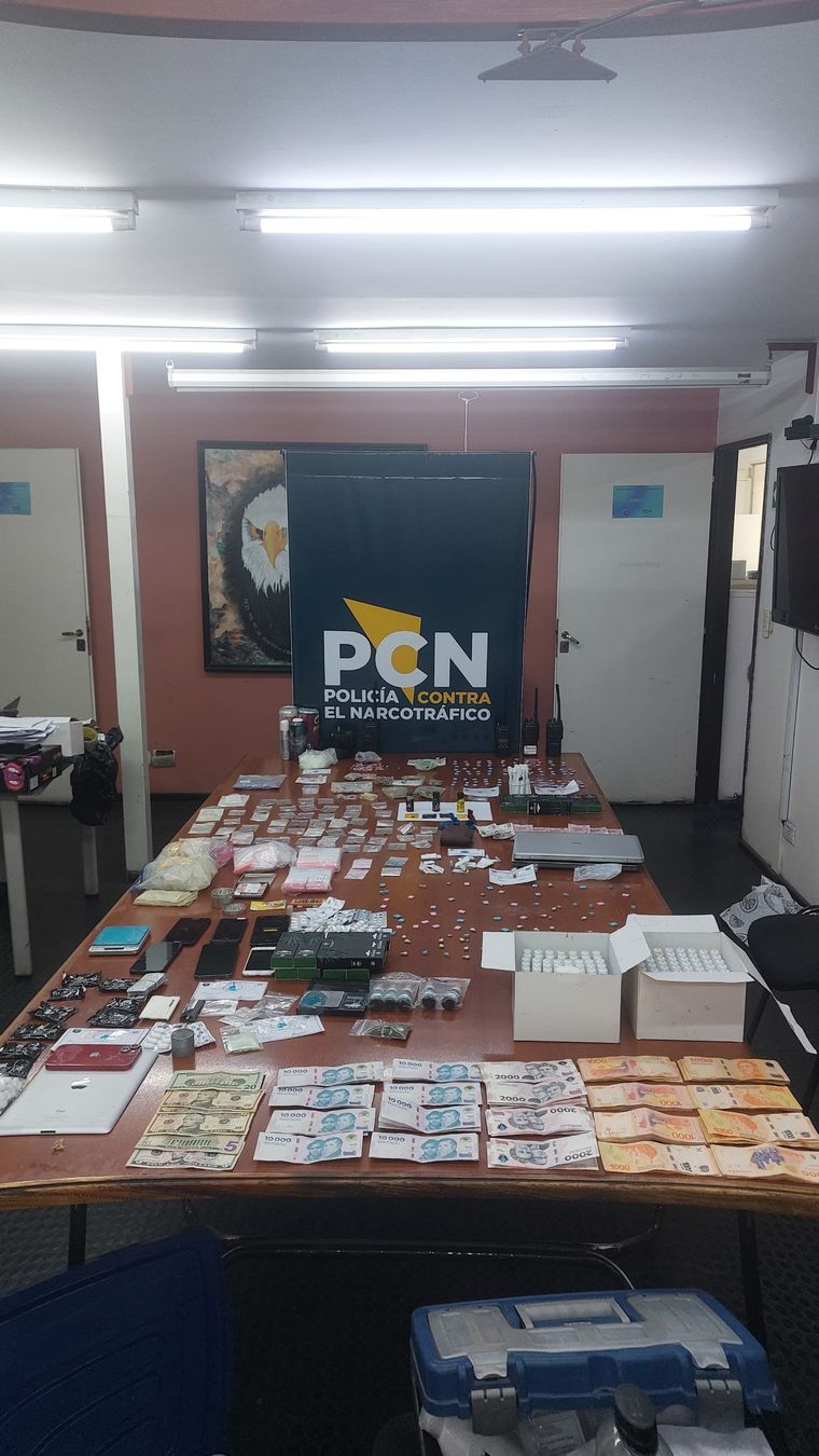 La Policía de Mendoza secuestró drogas por 20 millones de pesos en Godoy Cruz y Guaymallén Foto: Ministerio de Seguridad de Mendoza