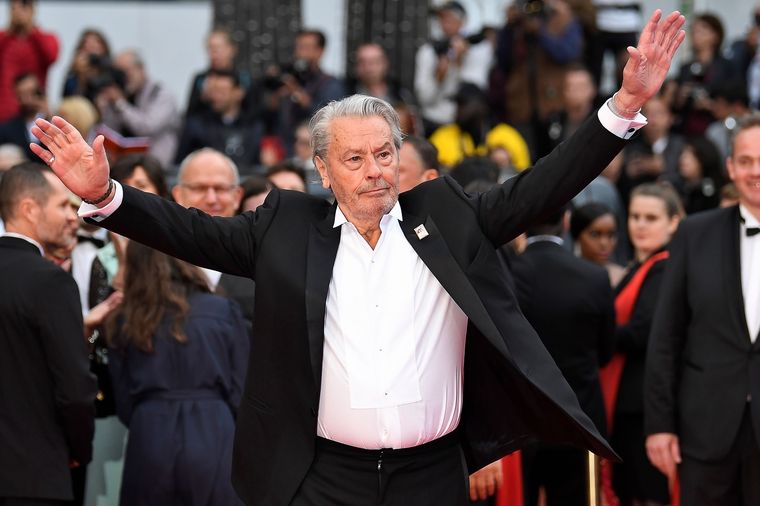 Alain Delon murió el domingo. Tenía 88 años. Foto: Noticias Argentinas