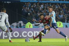 Los hinchas de Racing insultaron a los futbolistas de Flamengo con contenido racista. Foto: Noticias Argentinas Los hinchas de Racing insultaron a los futbolistas de Flamengo con contenido racista. Foto: Noticias Argentinas