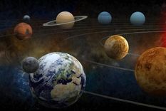 Entre los planetas del sistema solar hay una franja de espacio vacío que los divide en dos clases. Foto: Gentileza