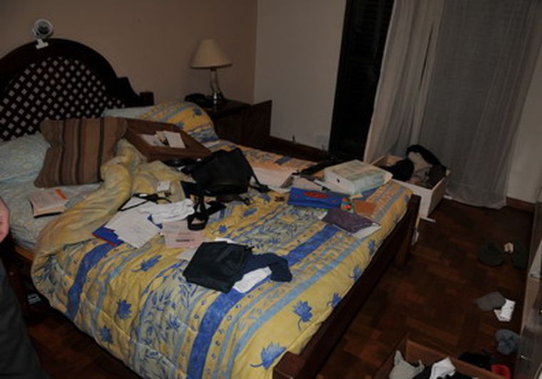 Así le dejaron los ladrones la habitación al abogado. Foto: Flor Kaiser/MDZ