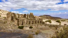 Ruinas de Paramillos en Las Heras. Uno de los atractivos turísticos que tiene la provincia de Mendoza. Foto: @minasdeparamillos en Instagram. Ruinas de Paramillos en Las Heras. Uno de los atractivos turísticos que tiene la provincia de Mendoza. Foto: @minasdeparamillos en Instagram.