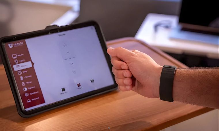 Las gafas inteligentes incorporan escritura por gestos impulsada por IA. Las gafas inteligentes incorporan escritura por gestos impulsada por IA.