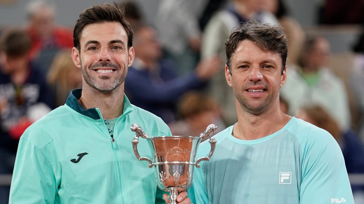 El argentino Horacio Zeballos y Marcel Granollers, campeones de Roland Garros por segundo año consecutivo