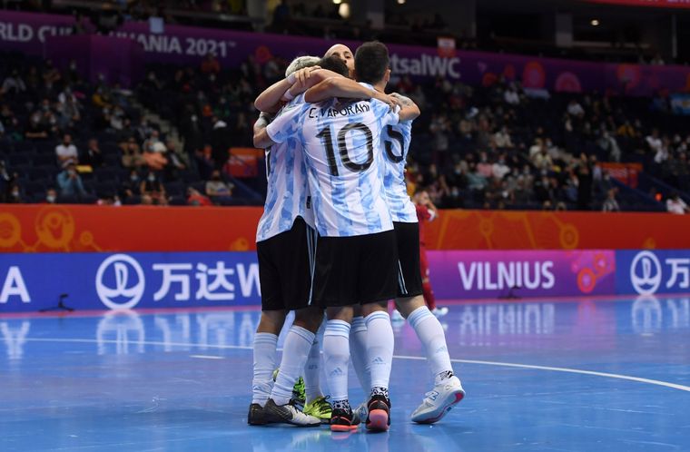 Selección argentina de futsal. Foto: AFA