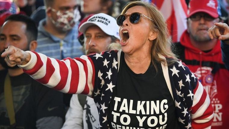 Aunque la polarización no es algo nuevo en la historia de los comicios estadounidenses, sí es una grieta que marca una gran diferencia entre dos visiones contrapuestas sobre el futuro del país. Foto: GETTY IMAGES