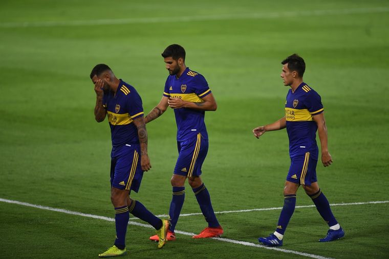 Boca empató con Sarmiento. Foto: Télam