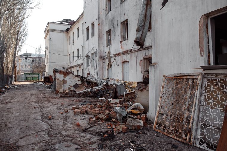 Los residentes de la región de Donetsk se dan cuenta que deben huir de las fuerzas rusas que se acercan Foto: Shutterstock