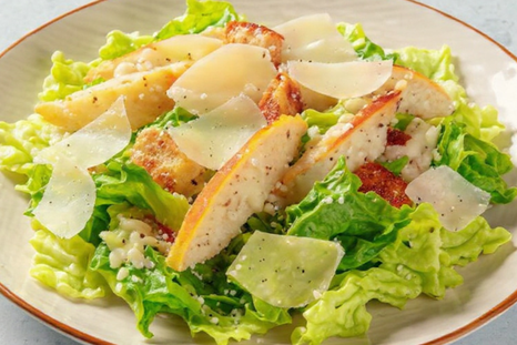 Cómo hacer ensalada César light