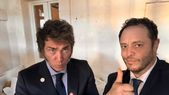 Demian Reidel y Javier Milei