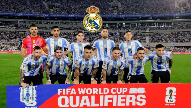 El Real va por dos figuras de la Selección argentina. Foto: @Argentina y Paladar Negro