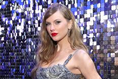 Taylor Swift pasó por la alfombra roja del estreno de la película de Beyoncé. Foto: Archivo