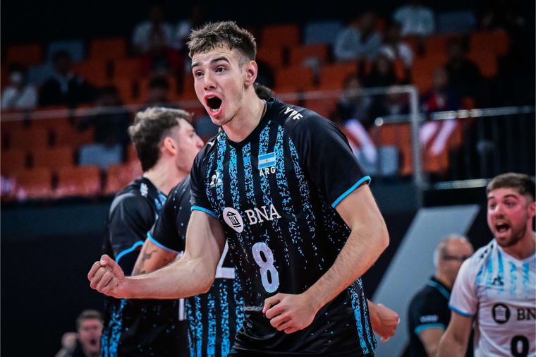 Agustín Loser, figura y capitán de la Selección argentina de vóley