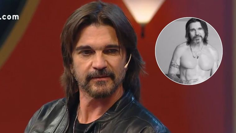 Juanes se volvió adicto al ejercicio por Rocky. / Captura El Trece