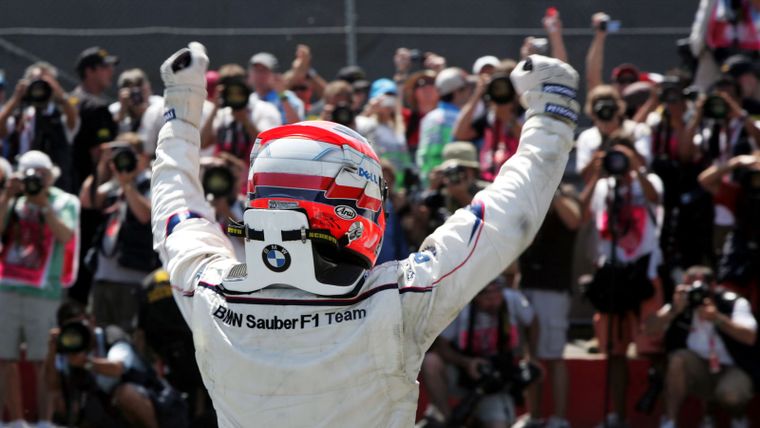 Después del brutal accidente en 2007, Kubica volvió a Canadá y obtuvo su única victoria en la Fórmula 1. Después del brutal accidente en 2007, Kubica volvió a Canadá y obtuvo su única victoria en la Fórmula 1.