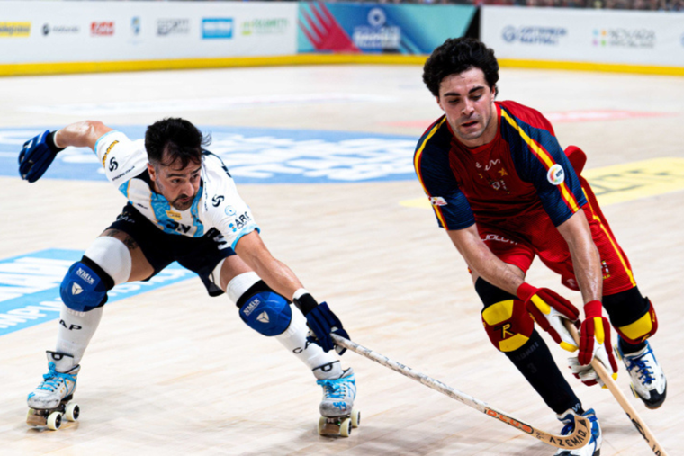 Argentina dio pelea hasta el final, pero no pudo ante España. Foto: RFEP