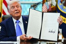 Trump firmó una proclamación con la nueva tarifa este viernes.