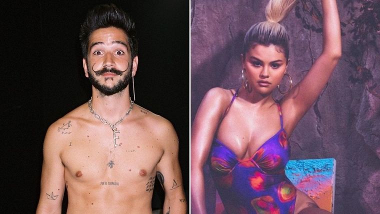 Camilo y Selena Gómez Fuente: Instagram Camilo y Selena Gómez