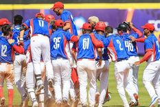 Foto: GETTY IMAGES. Los jugadores participaban en la Copa Mundial de Béisbol sub 23 en México