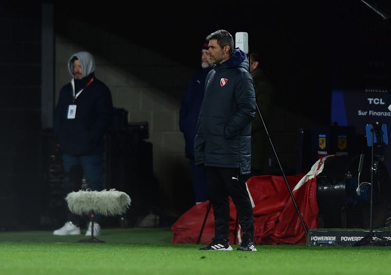 El DT habló post victoria en La Plata. Foto: Fotobaires