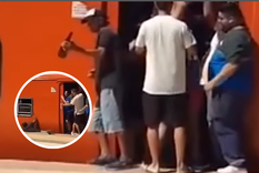 El individuo no sufrió heridas graves Foto: Captura TikTok