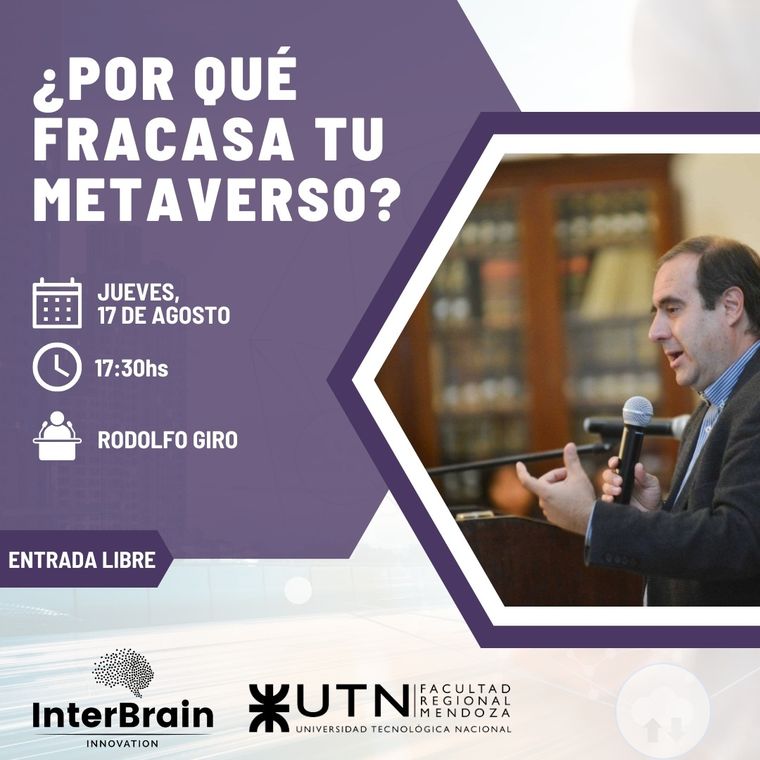 Una disertación de la UTN propone cuestionar el supuesto final del metaverso. Una disertación de la UTN propone cuestionar el supuesto final del metaverso.