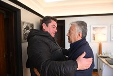 Andrés Villouta fue recibido por Alfredo Cornejo en Casa de Gobierno.&nbsp;