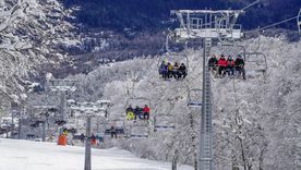 El Cerro Chapelco, uno de los más elegidos en Argentina.