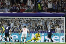 A los 30 del primer tiempo, Lautaro Martínez anotó desde los 12 pasos el 2-0 de Argentina ante Jordania.