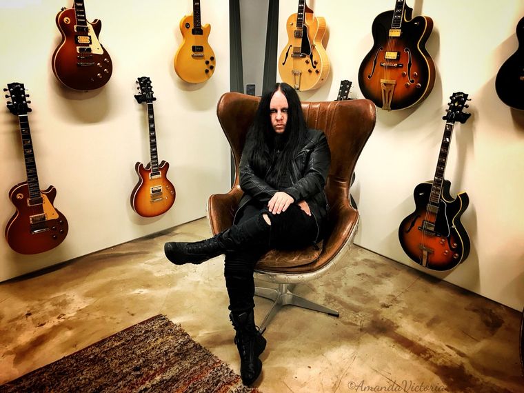 Joey Jordison, miembro fundador de Slipknot, murió a los 46 años. Foto: Twitter (@joeyjordison)