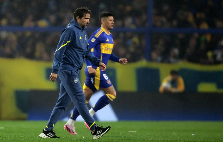 Diego Martínez sumó tres puntos en Boca ante Central. Foto: FotoBaires