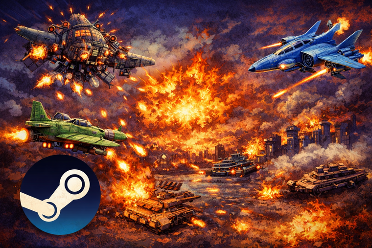 Burning Skies Arcade se despide de Steam, pero antes puede reclamarse gratis junto a todo su DLC.