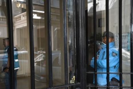 La Policía, en el lugar del hecho, tras la muerte Foto: Télam