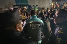 Incidentes en el acto de Javier Milei en Moreno