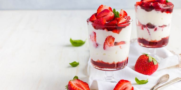 Fresas con nata Foto: cookpad