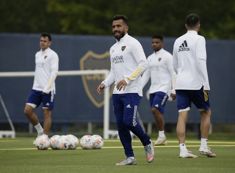 Carlos Tevez sería titular ante Vélez. Foto: Boca Juniors