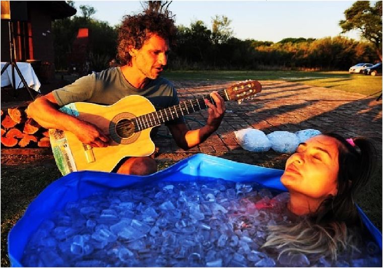 El método Wim Hof de baños de hielo se basa en combinar ejercicios de respiración, configuración y enfoque  mental y exposición voluntaria al frío. Foto: Instagram