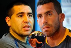 Román, Tevez y una grieta que parece no cerrarse. Foto: Montaje Román, Tevez y una grieta que parece no cerrarse. Foto: Montaje