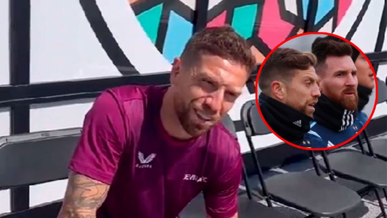 Papu Gómez reavivó los rumores: ¿todo mal con Messi y la Selección? Foto: TikTok - @sevillafc