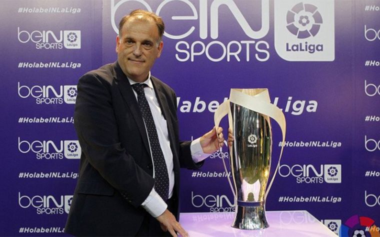 Javier Tebas, presidente de La Liga.