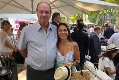 Verónica Cangemi, destacada cantante de ópera y Gustavo Grobocopatel, empresario y cantante crearon el disco Entre dos Mundos. Foto: ALF PONCE MERCADO / MDZ