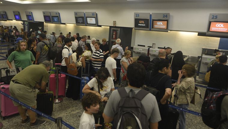 Con la política de Cielos Abiertos se espera una mayor oferta de vuelos a distintos destinos. Uruguay va a ser uno de ellos Foto: Juan Mateo Aberastain Zubimendi/MDZ