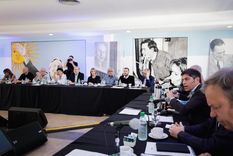 Kicillof presidió su primer reunión del PJ. Solo estuvieron los afines, que son mayoría.&nbsp;