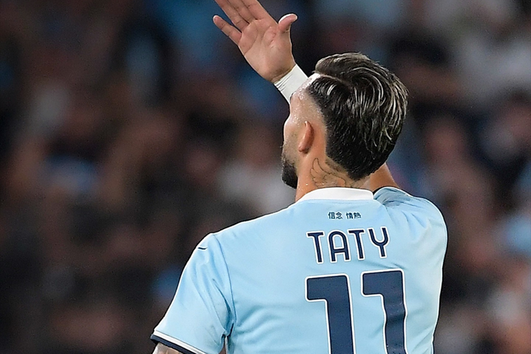 Valentín Castellanos marcó un golazo en la eliminación de la Lazio. Foto: Instagram