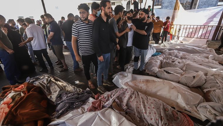 El grupo terrorista Hamás reclama la evacuación de los heridos fuera de Gaza Foto: DPA